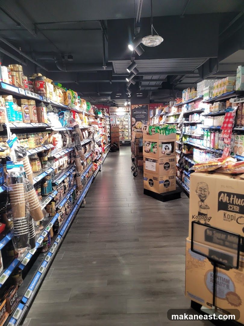 Supermarket Aisle