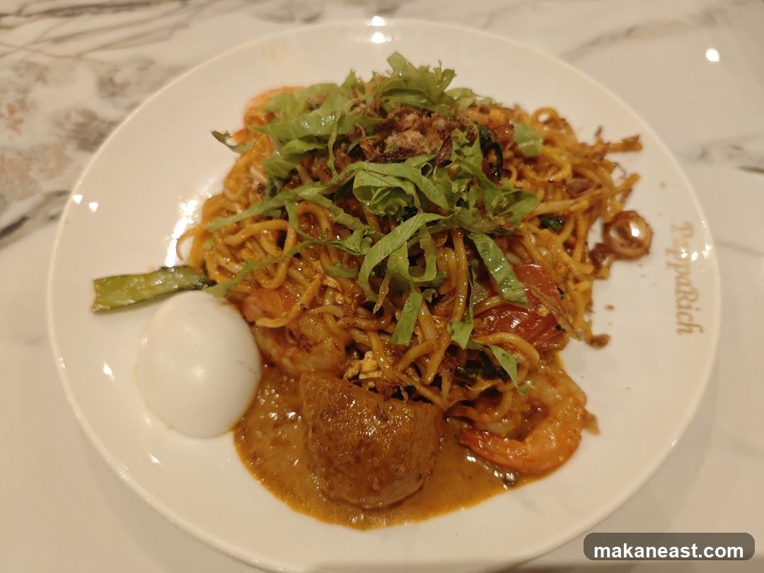 Noodles with Shrimp and Egg