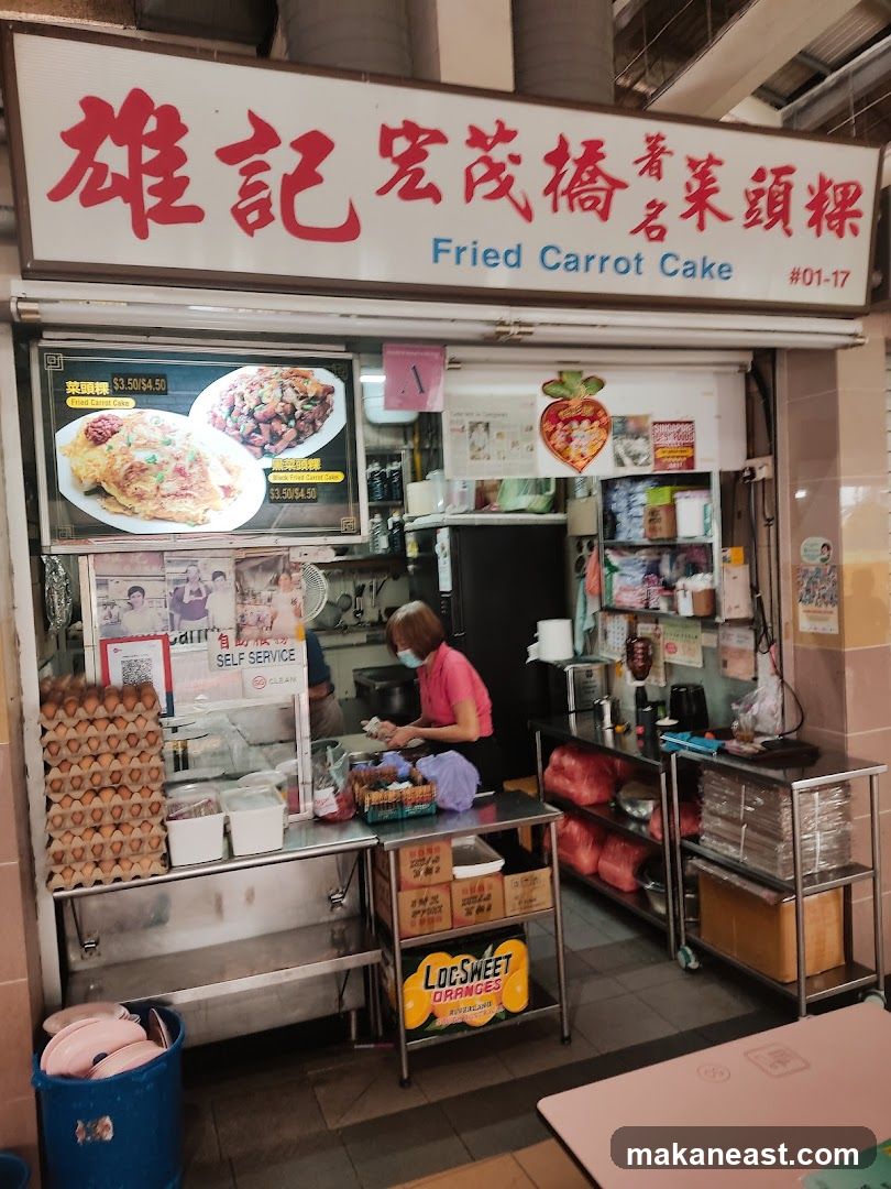 Fried Carrot Cake Stall