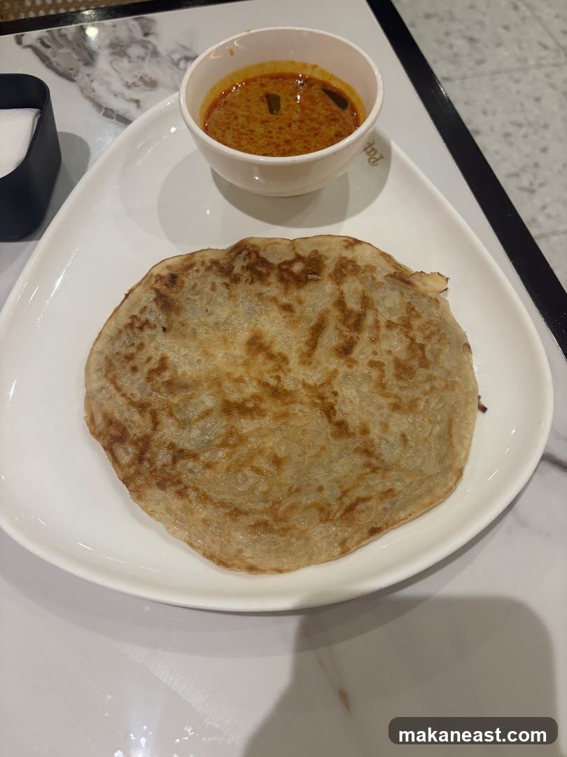Roti Canai with Curry