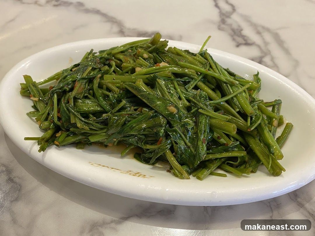 Stir-fried Water Spinach
