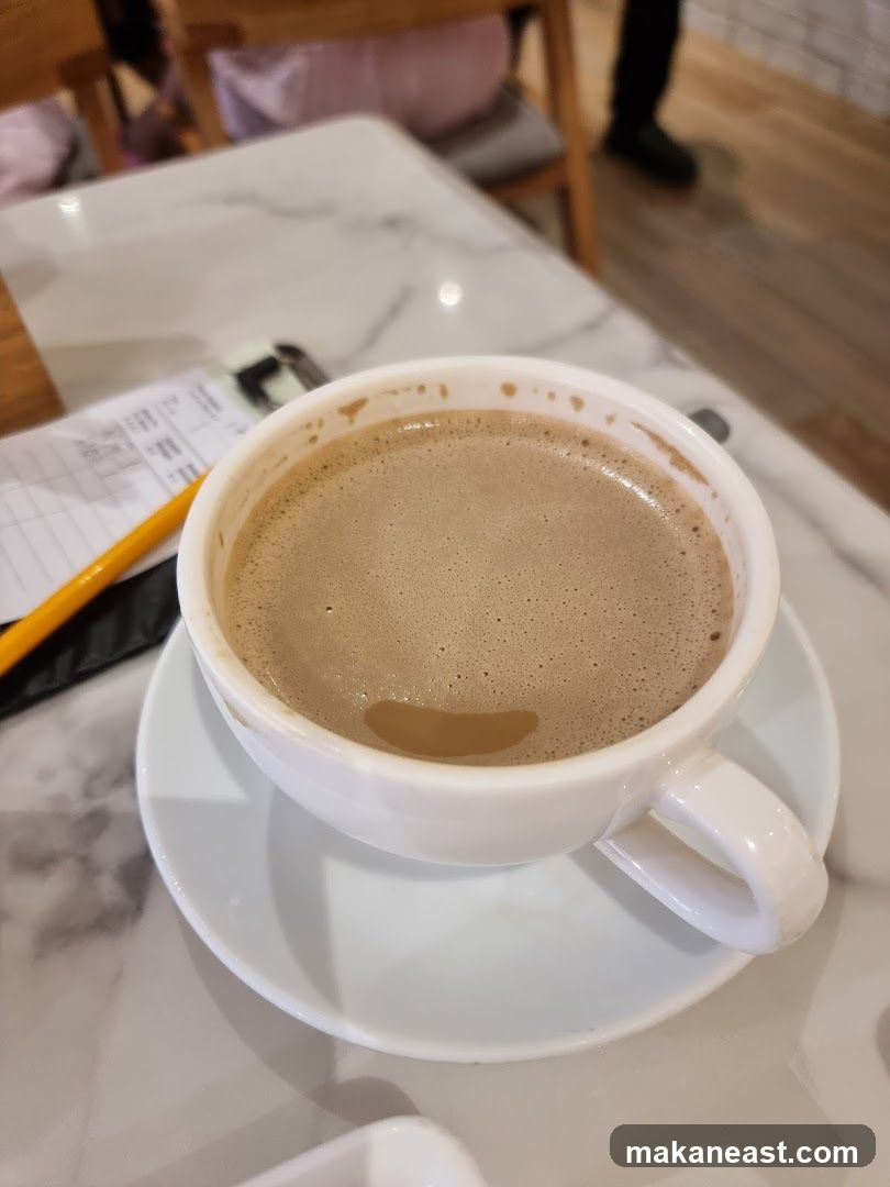 Coffee cup on a table