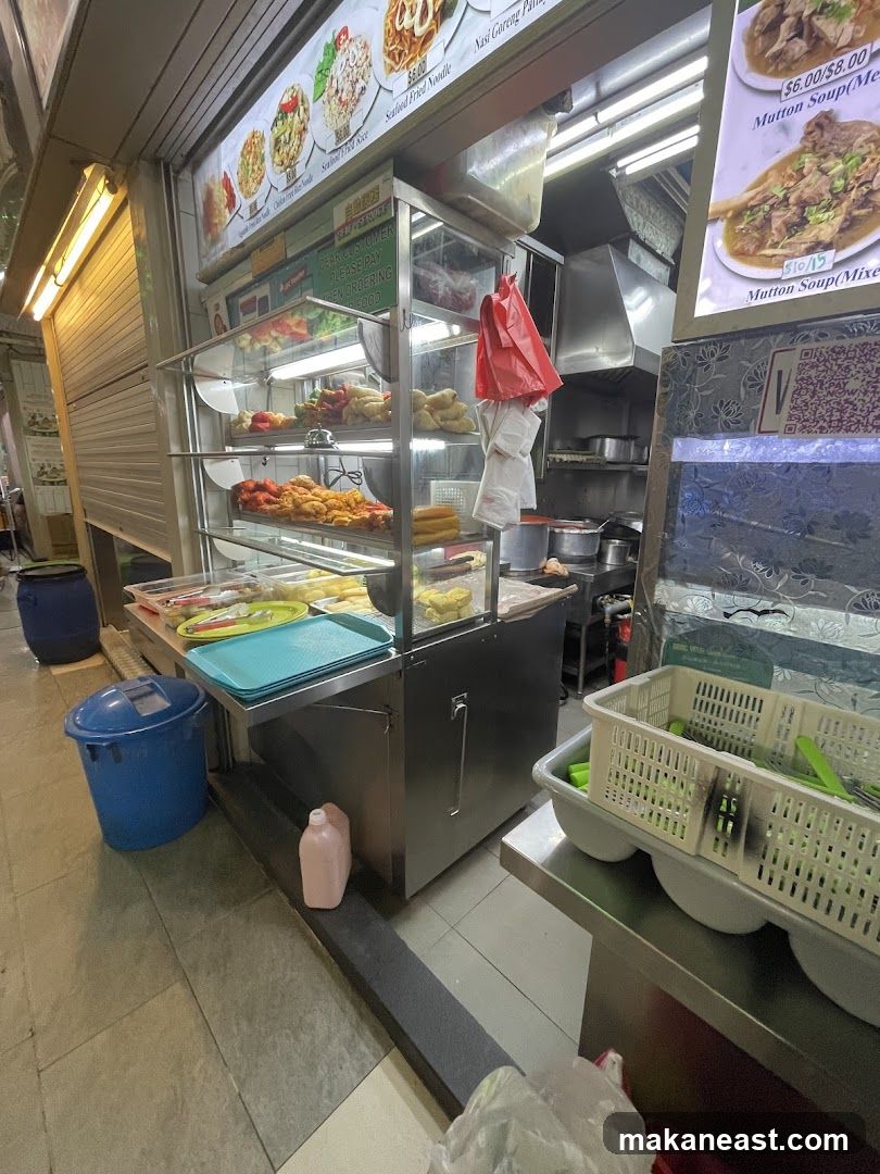 Food Stall Display