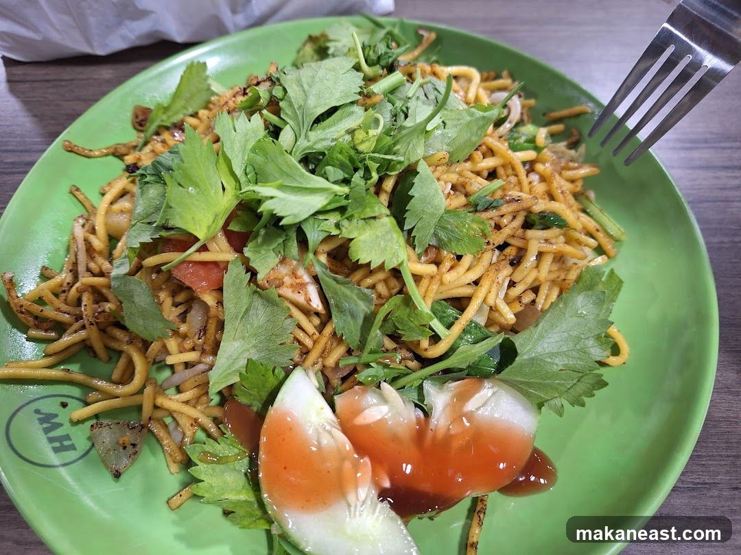Noodles with Garnish