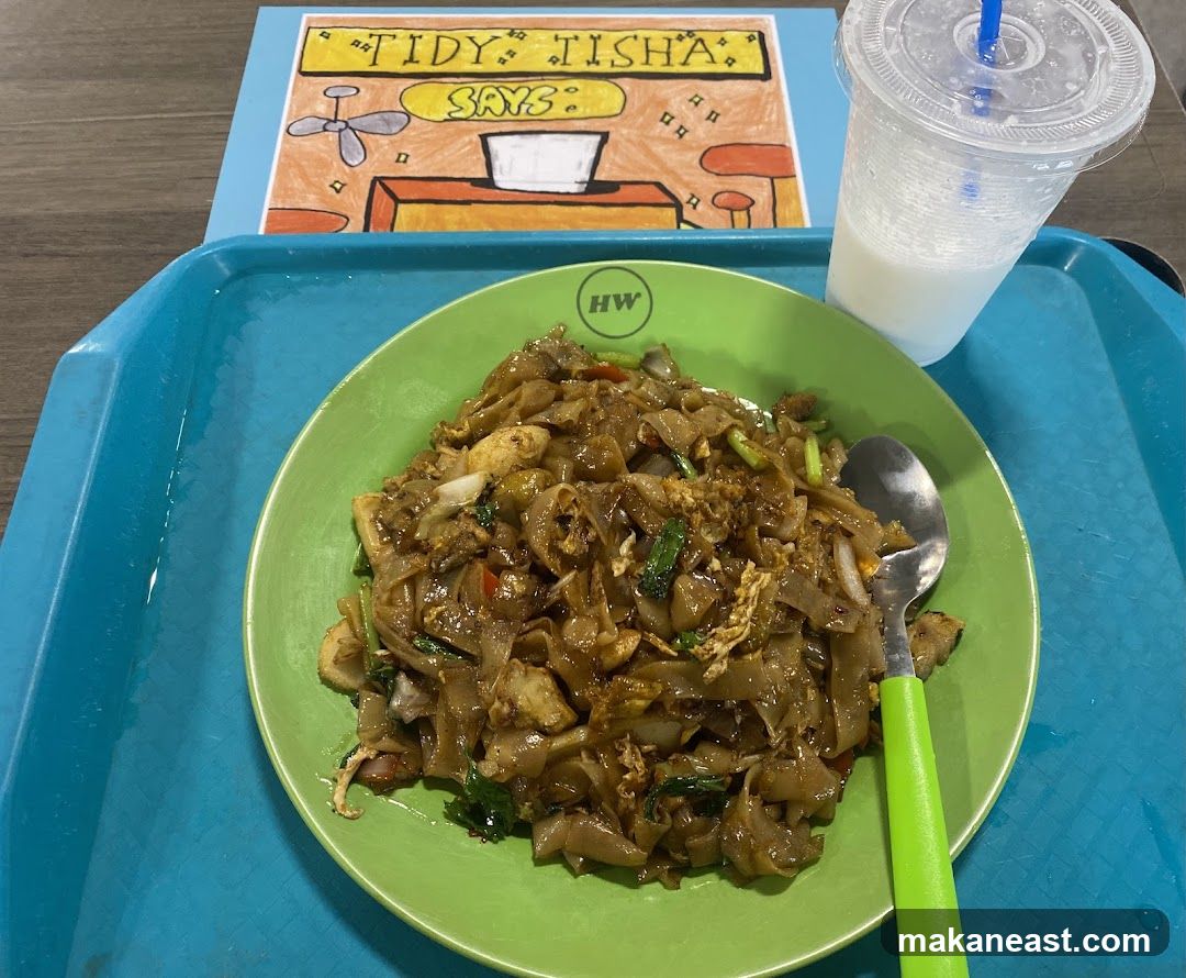 Plate of Noodles and Drink