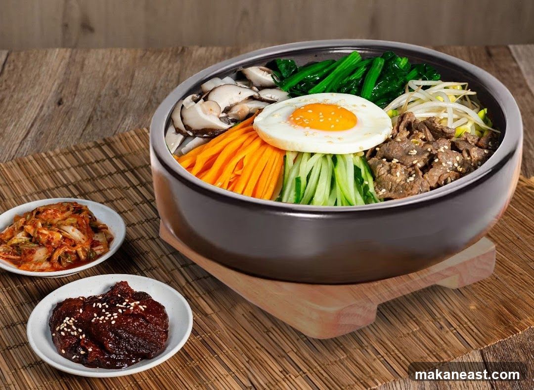 Bibimbap with Sides
