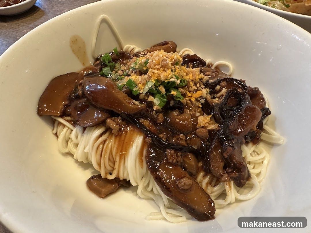Mushroom Noodles