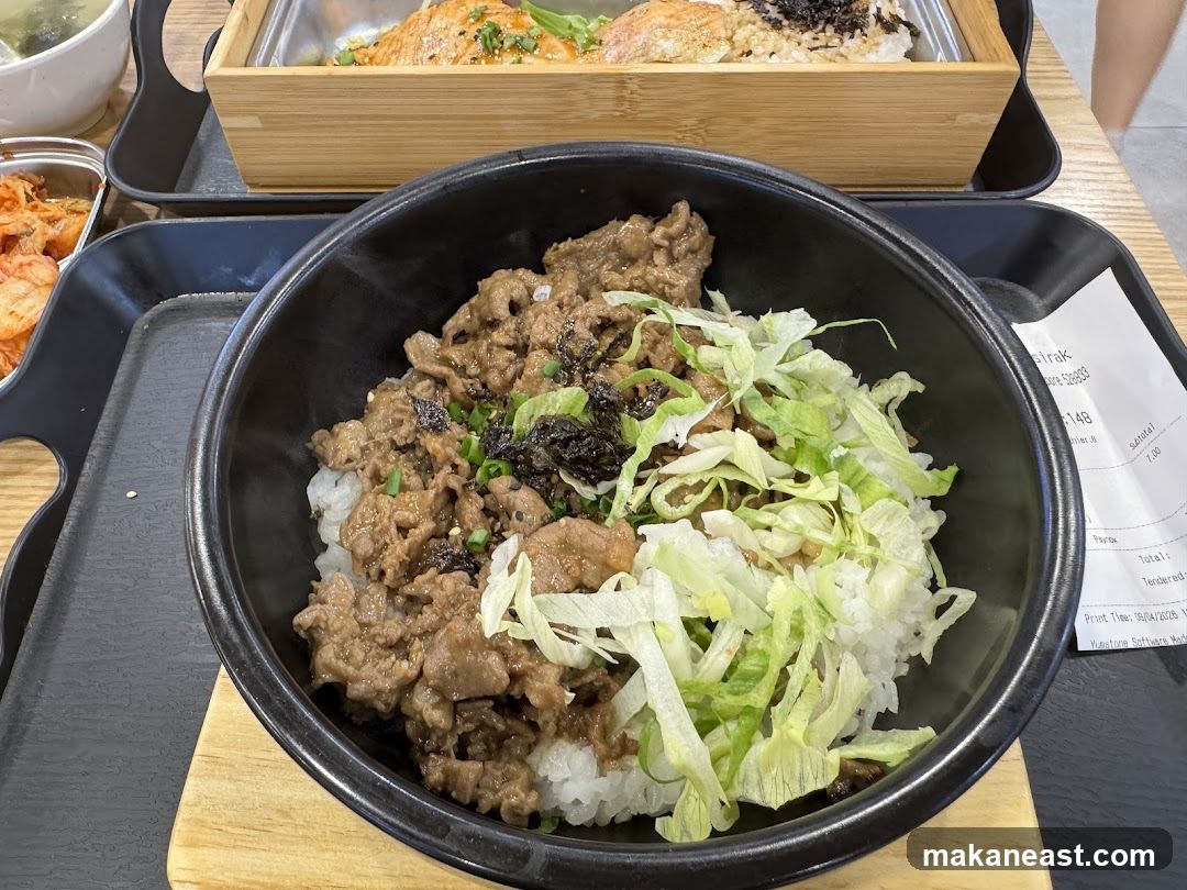 Beef Bowl with Rice
