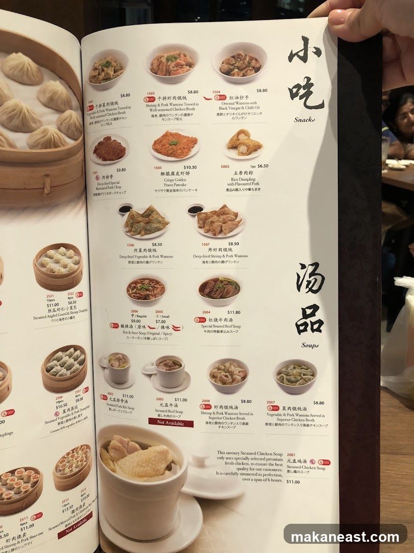 Snacks and Soups