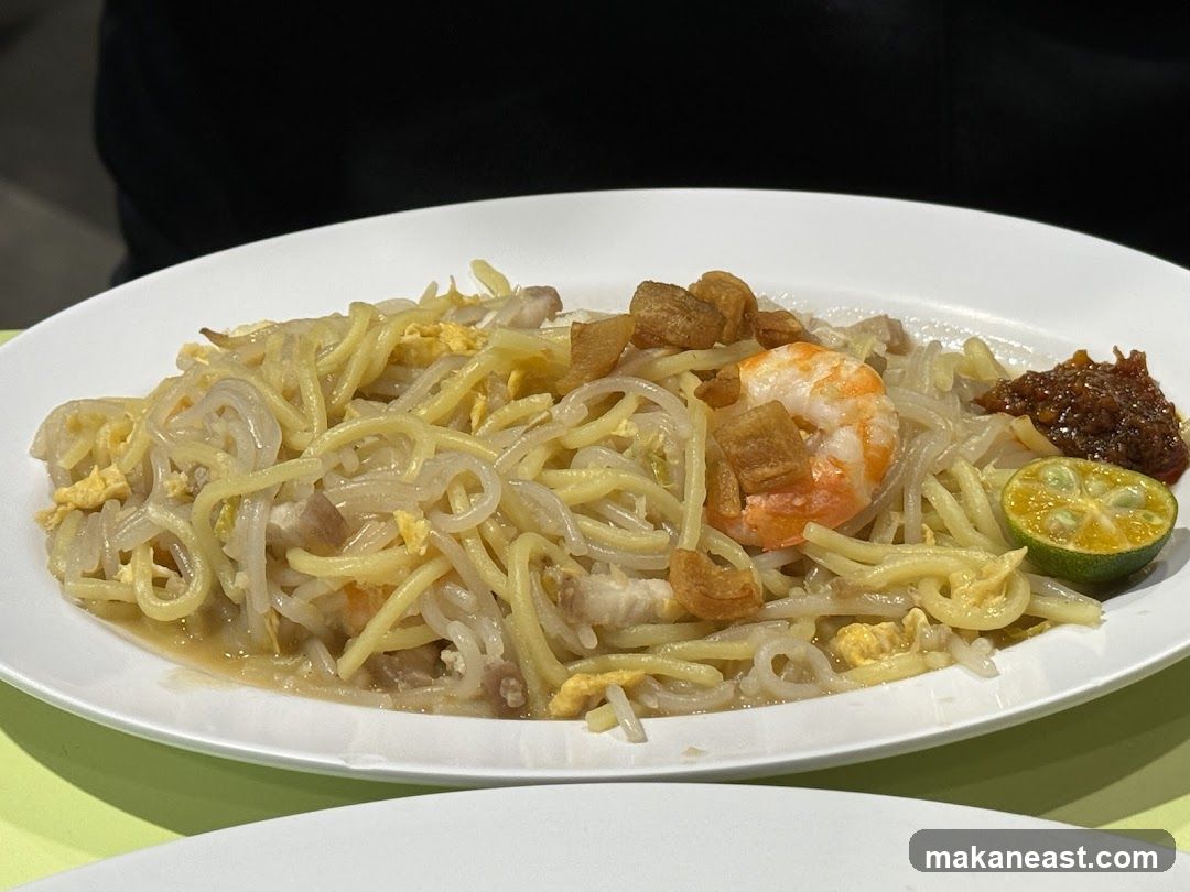 Noodles with Shrimp and Chili Paste