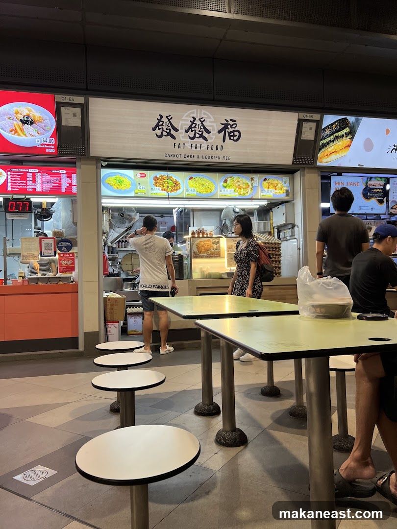 Food Stall with Seating Area