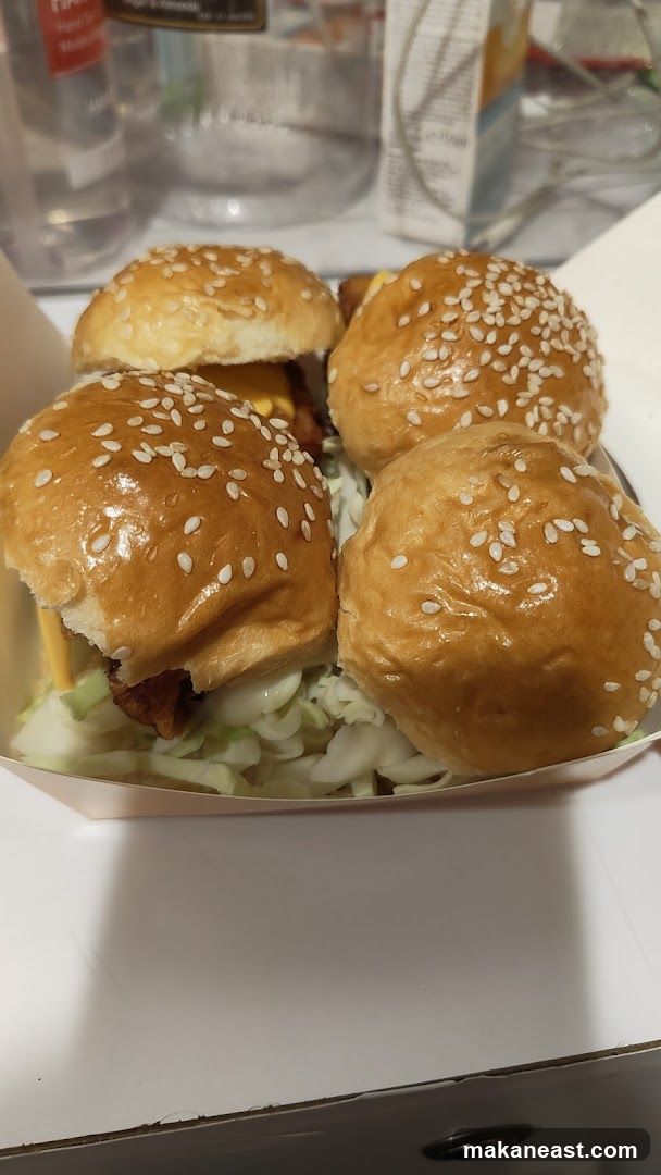 Four Mini Burgers