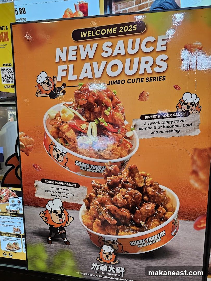 New Sauce Flavours