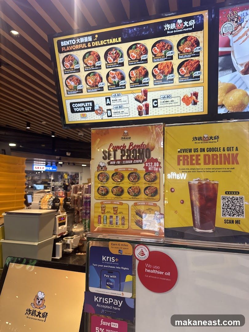 Fried Chicken Master Menu and Promotions