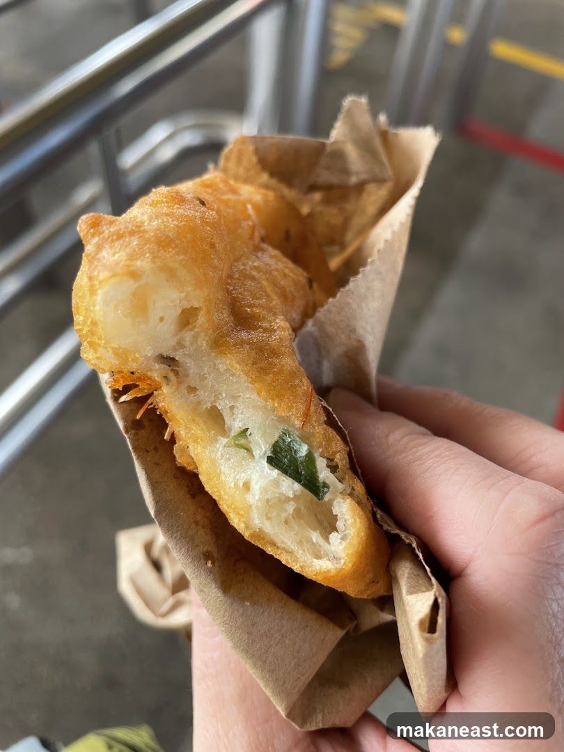 Fried Dough with Green Onions