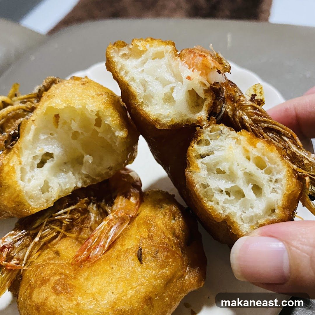 Fried Dough with Shrimp