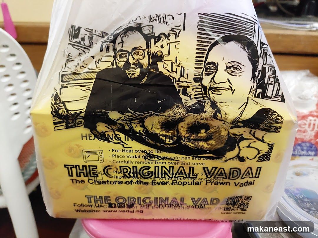 The Original Vadai Packaging