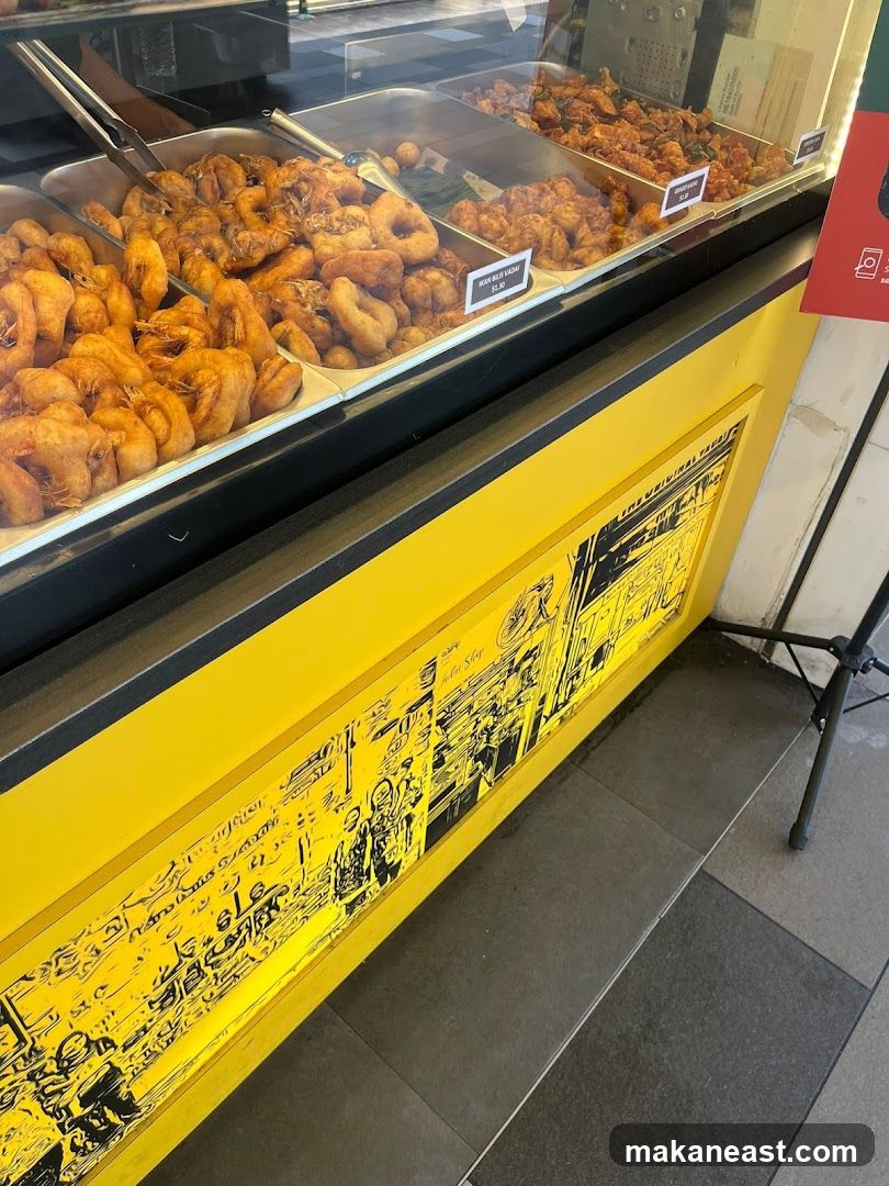 Fried Snacks Display
