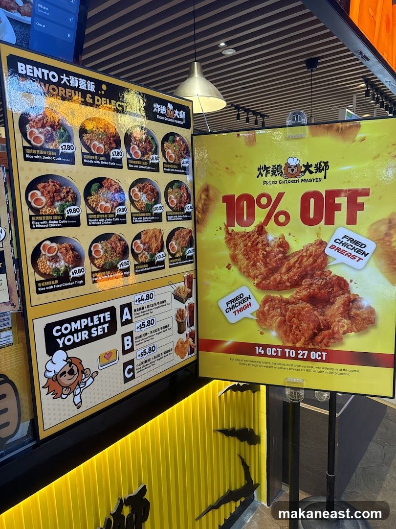 Fried Chicken Master Promotion