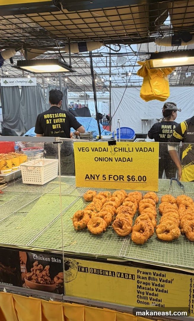 Food stall with Vadai