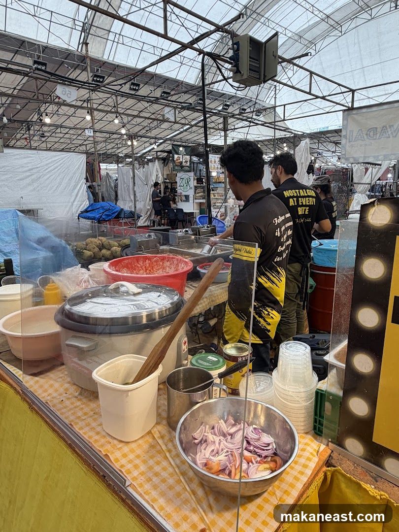 Food Stall Preparation