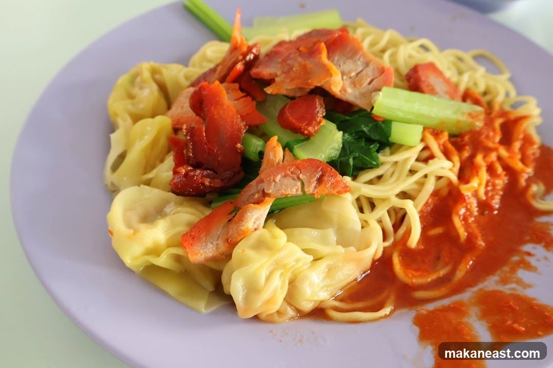 Noodles with Char Siu and Wontons