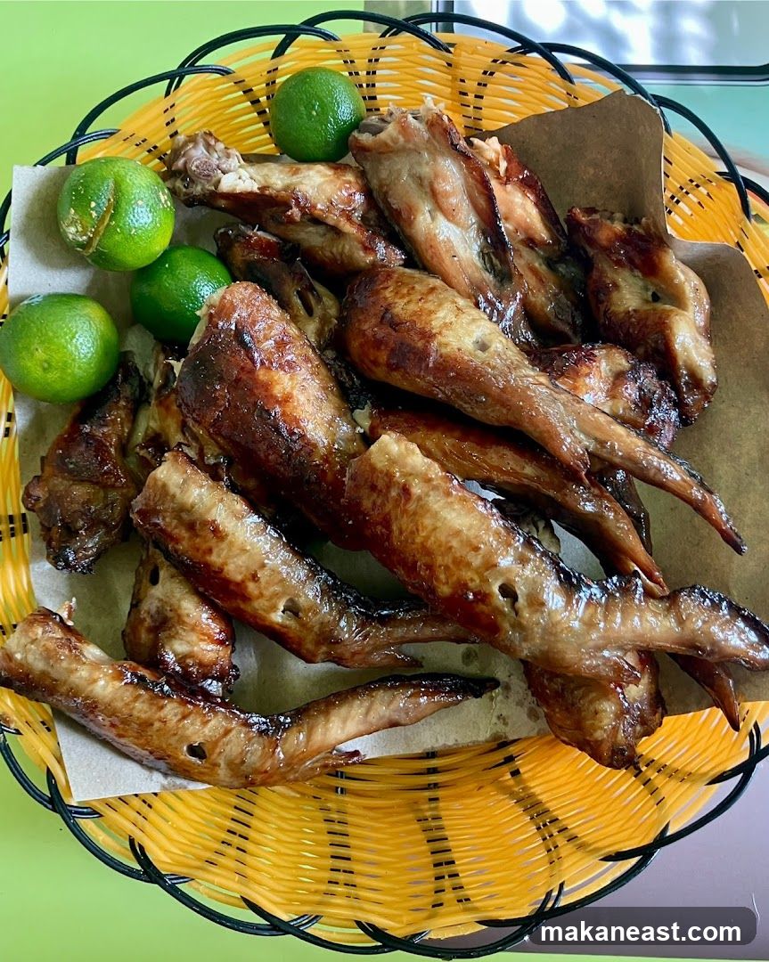 Chicken Wings with Limes