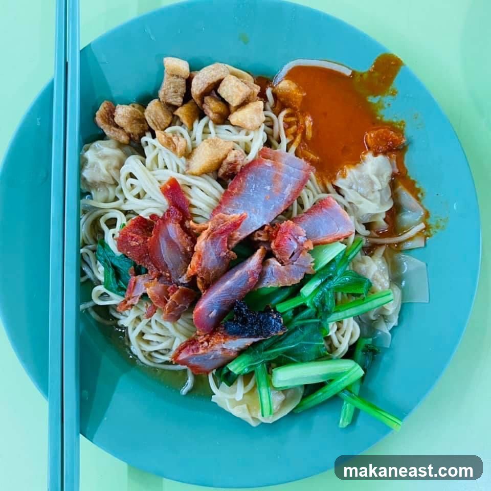 Wonton Noodles with Char Siu