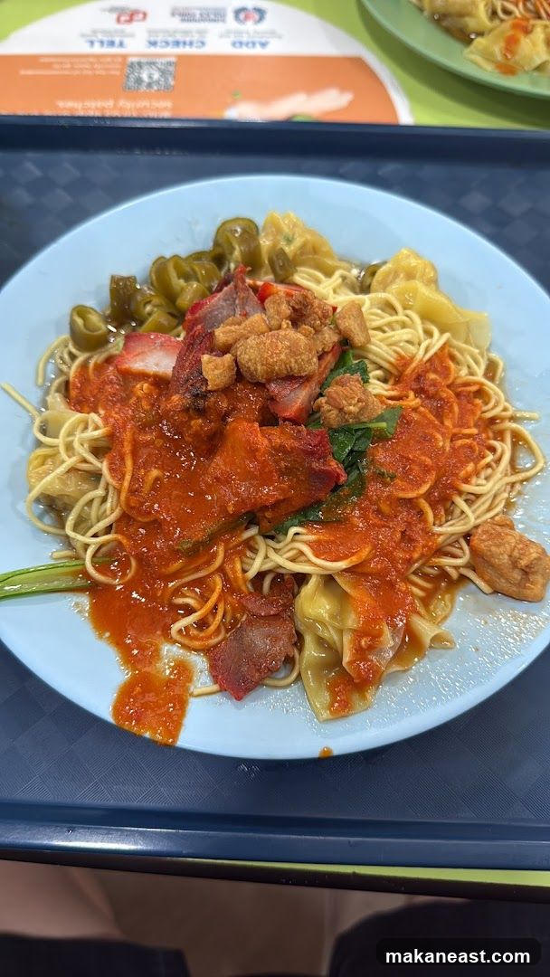 Noodles with Char Siu and Wontons