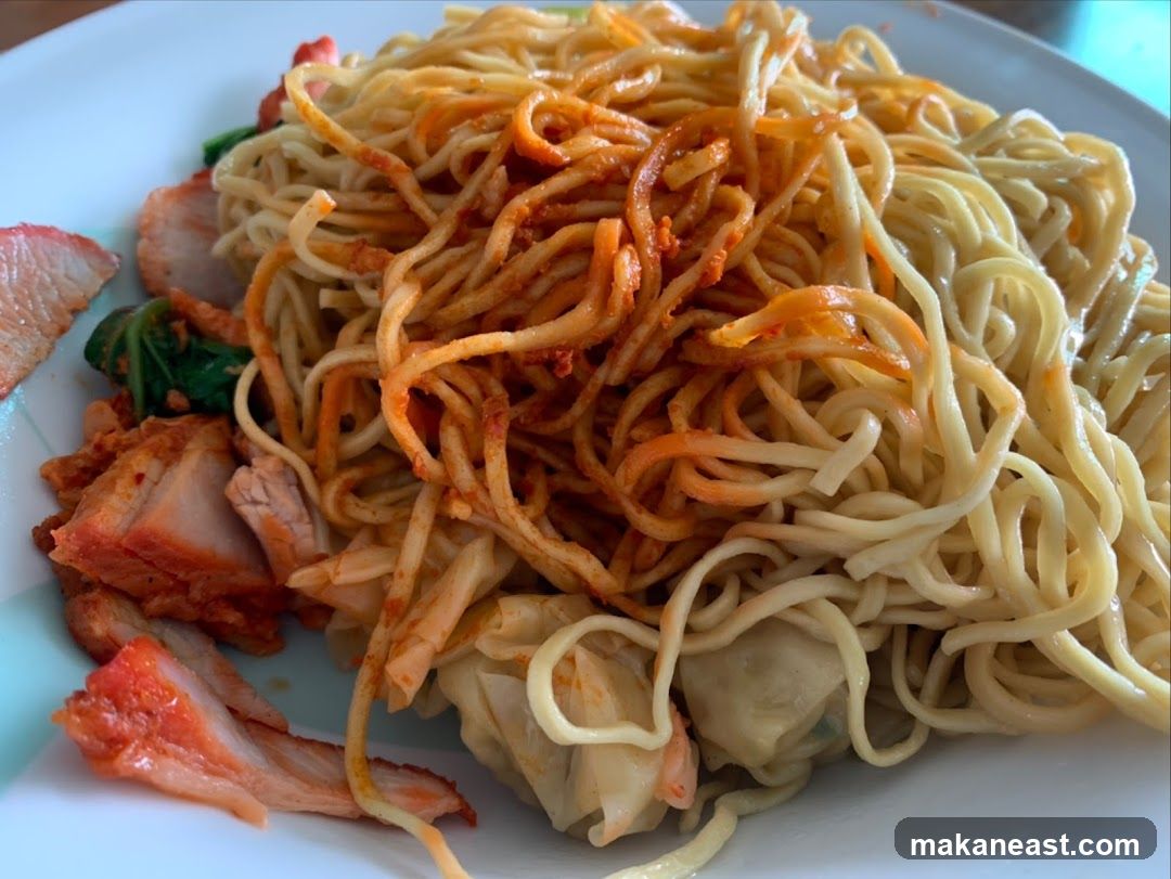 Noodles with Char Siu and Wontons