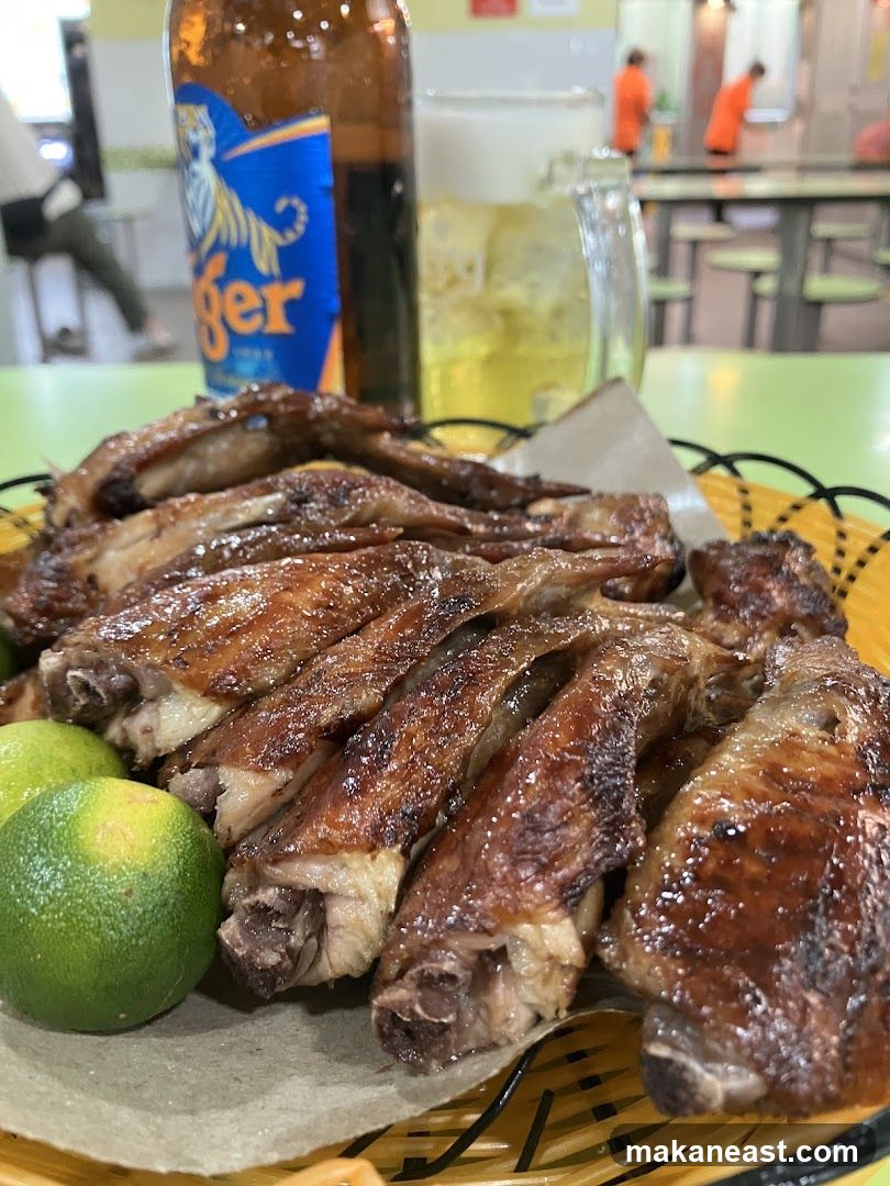 Grilled Chicken Wings with Beer