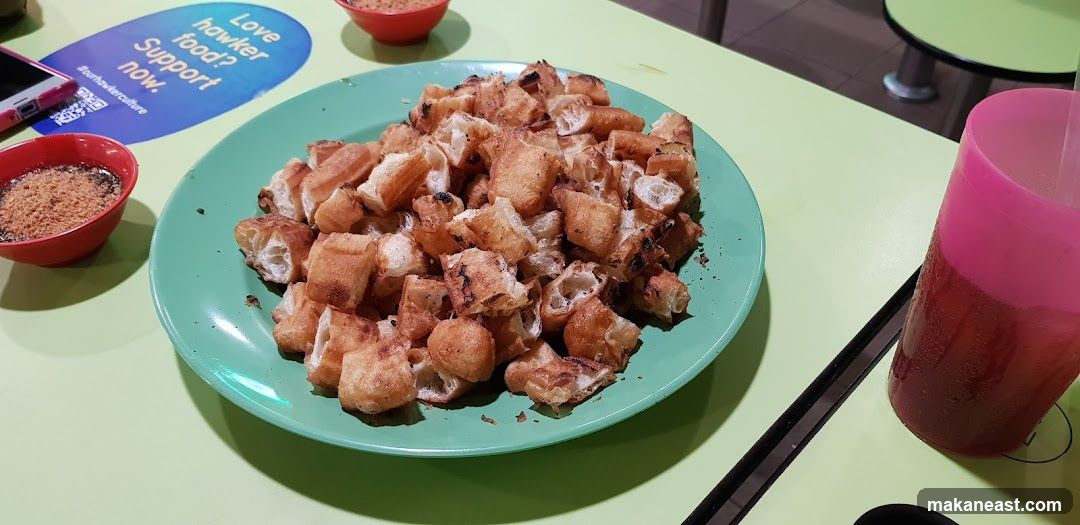 Fried Dough Fritters with Dipping Sauce