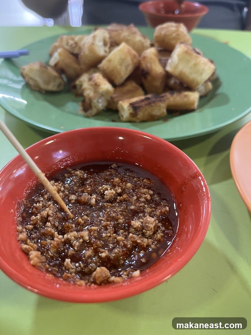 Fried Dough Sticks with Dipping Sauce