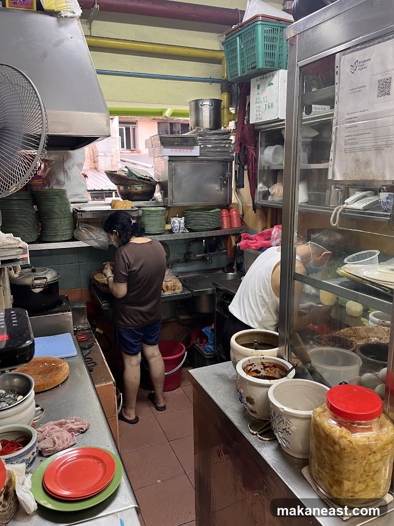Busy Kitchen Scene