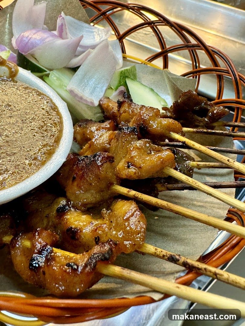 Chicken Satay Skewers
