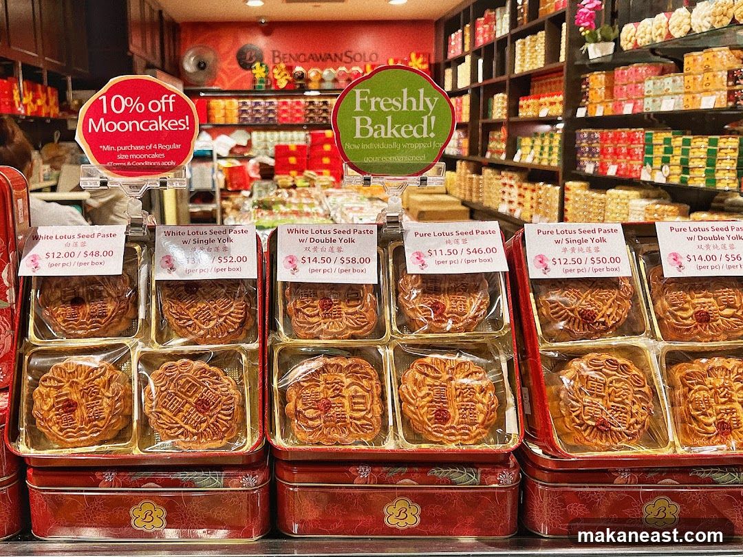 Mooncakes on Display