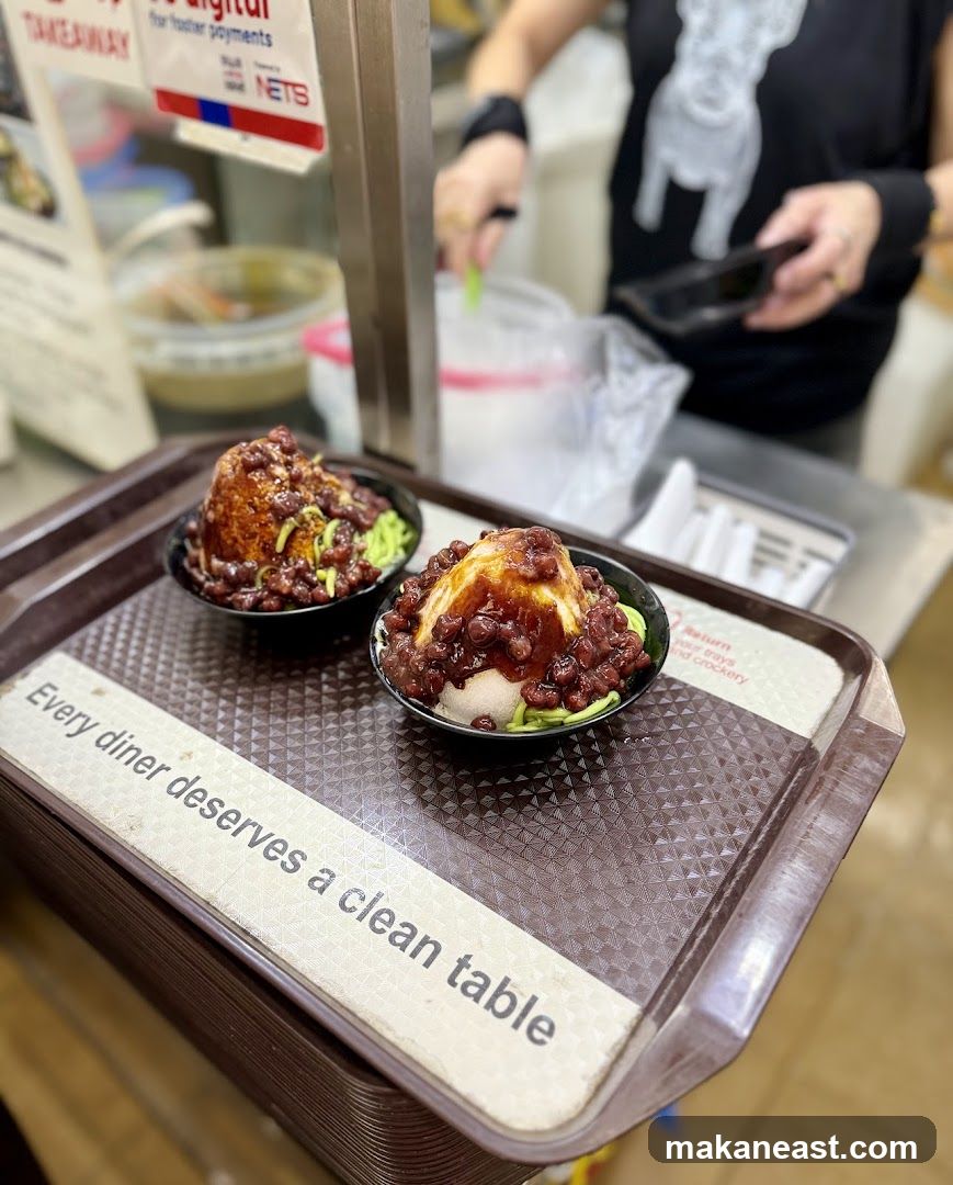 Desserts on a Tray
