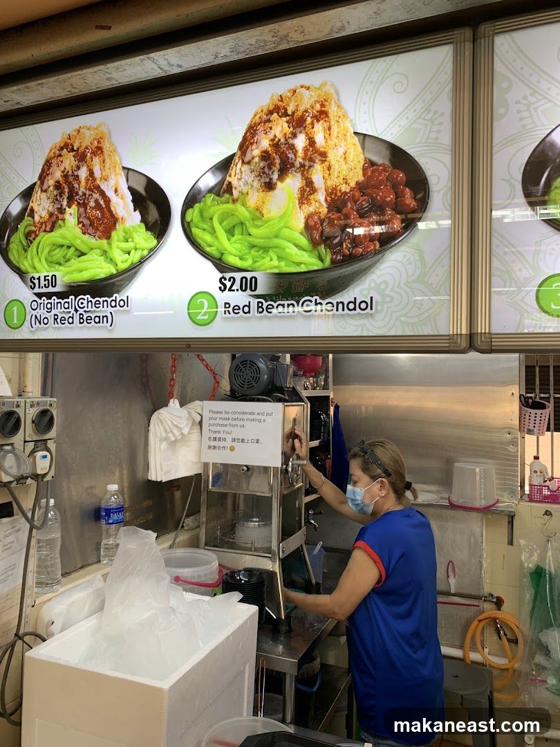 Dessert Stall with Menu