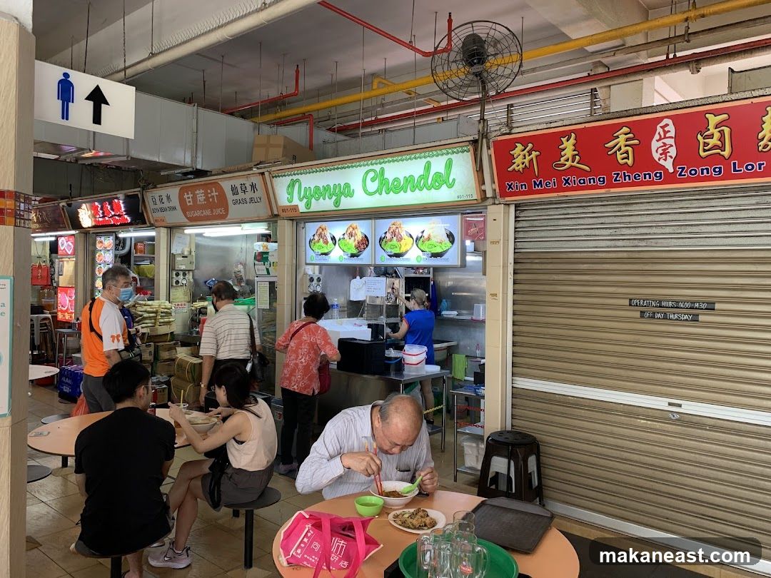 Food Stalls in a Market