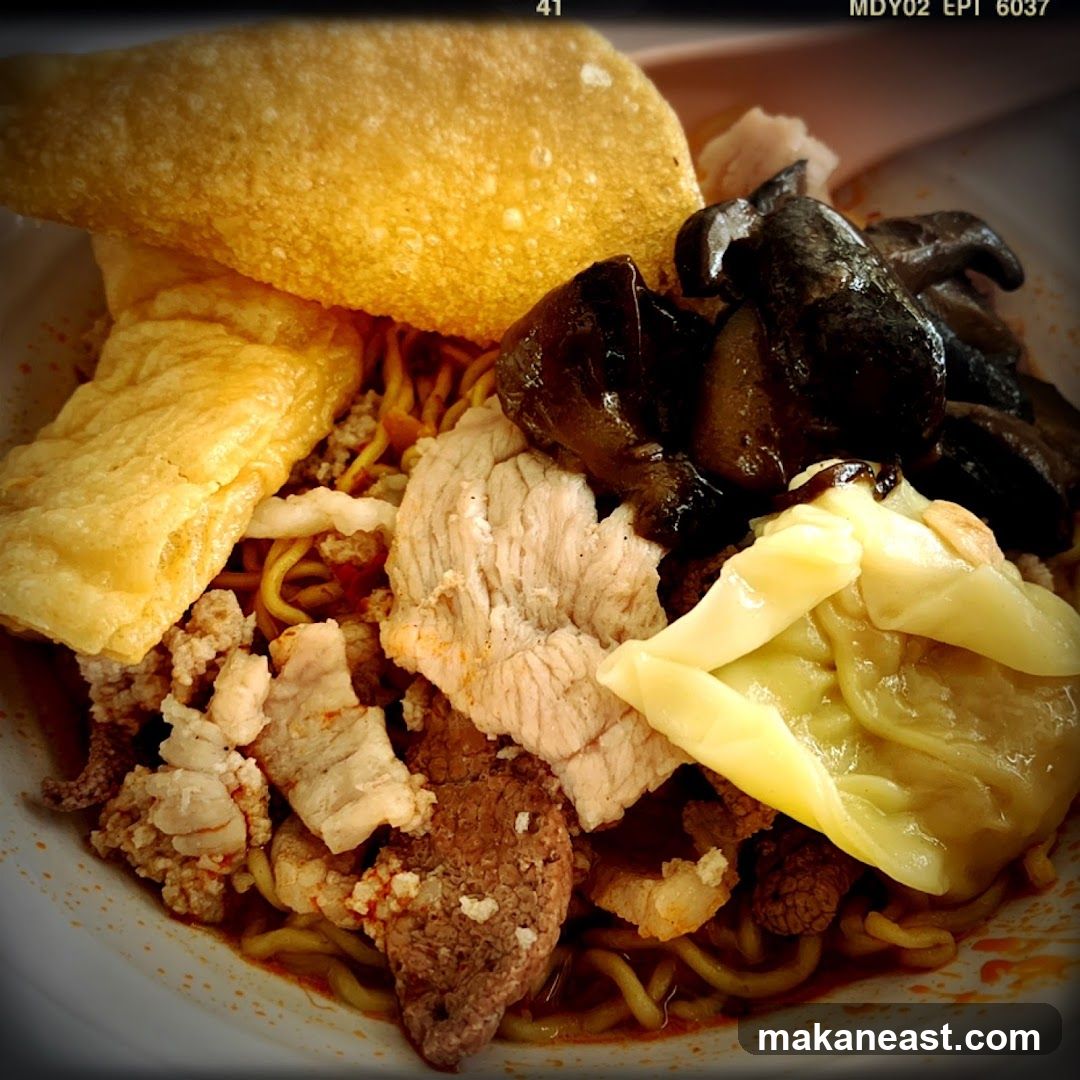 Noodle Dish with Toppings