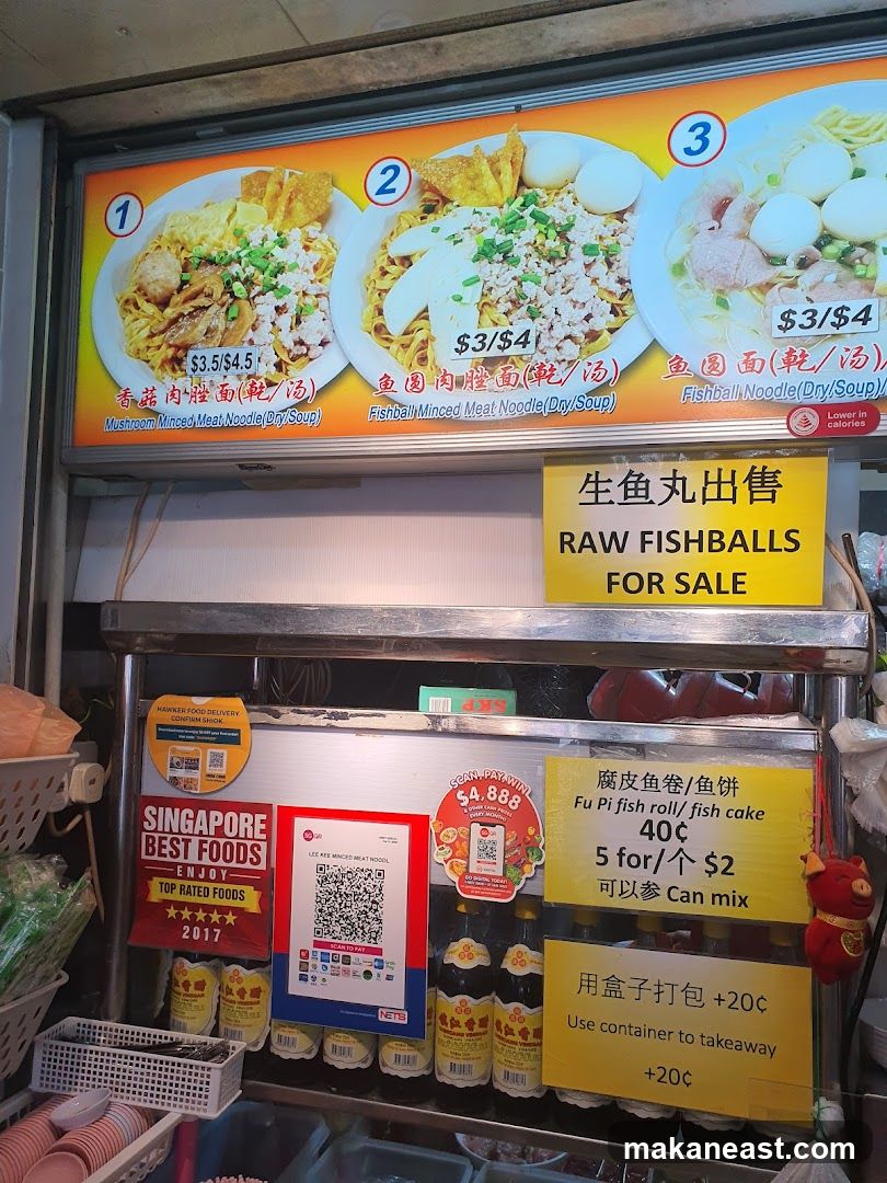 Food Stall Menu and Promotions