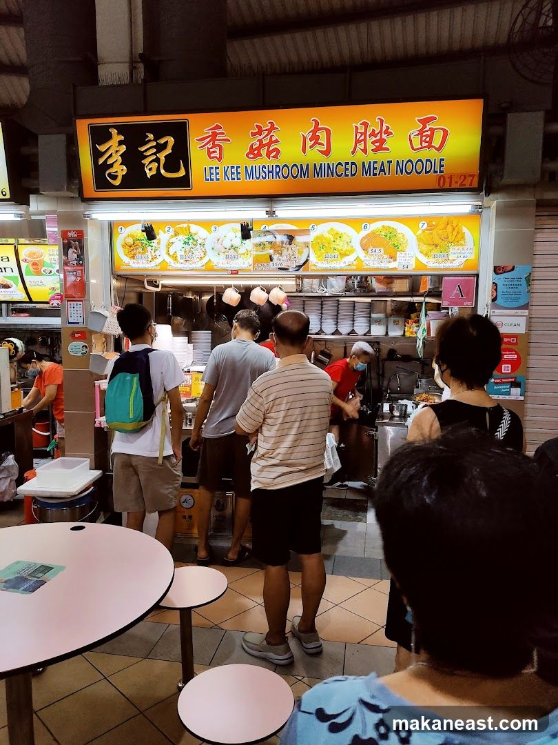Lee Kee Mushroom Minced Meat Noodle