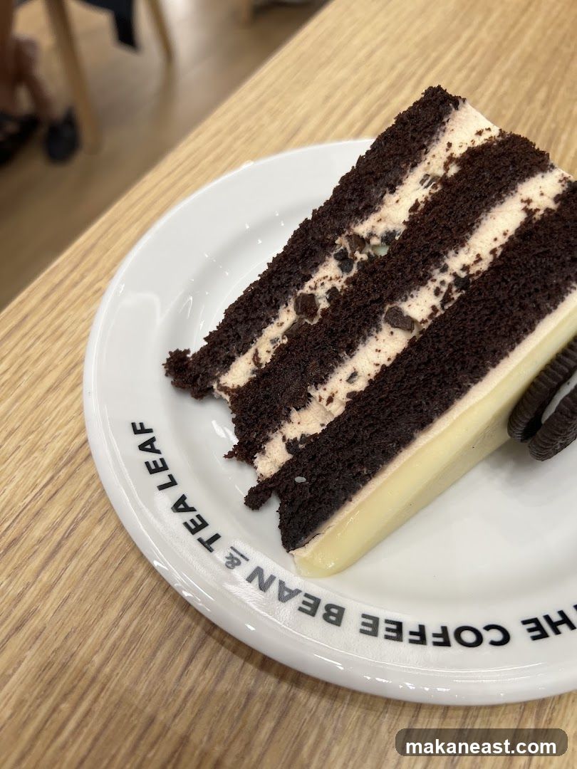 Chocolate Cake Slice