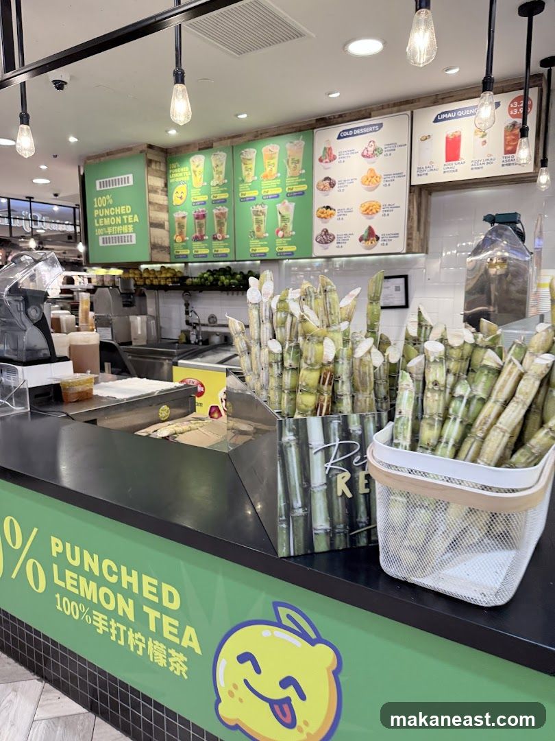 Beverage Shop Counter