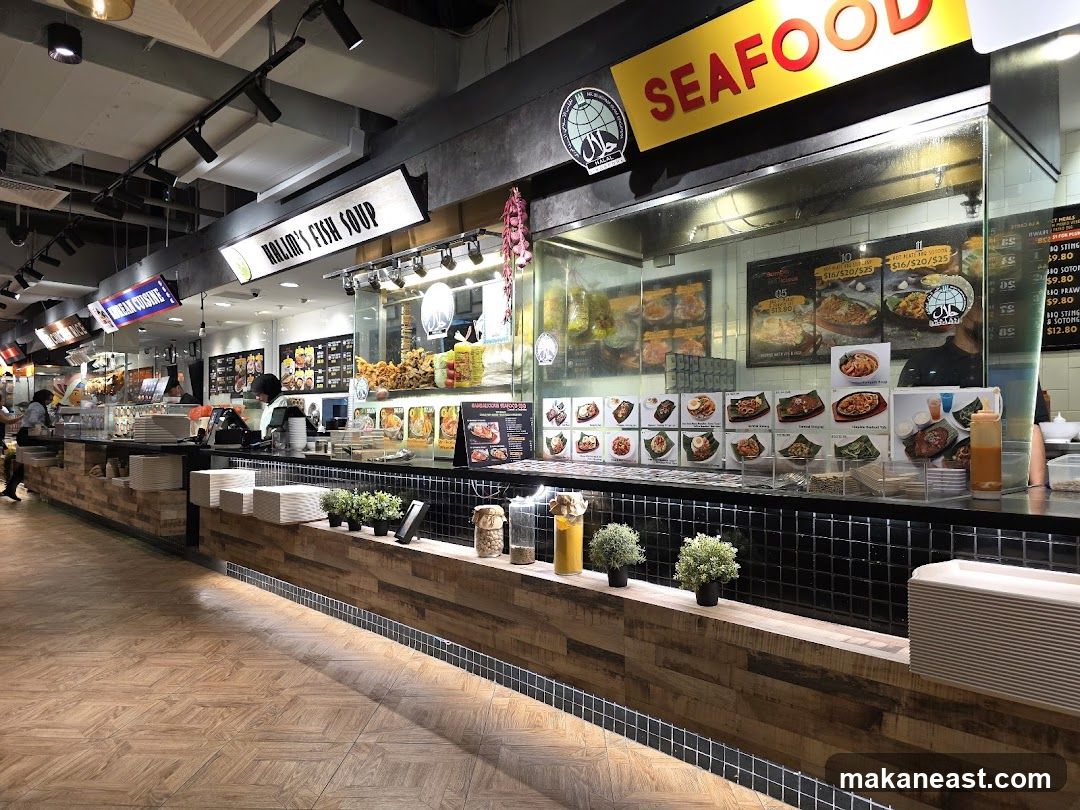 Food court stalls