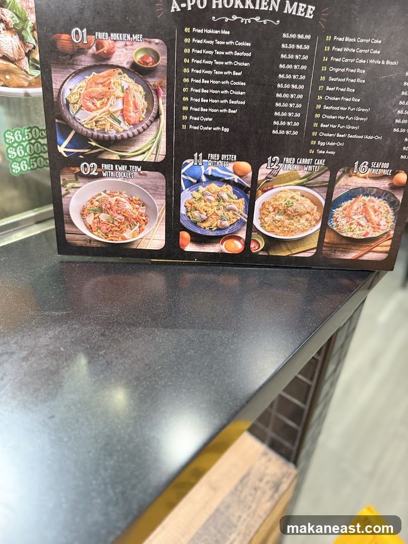 A-PO HOKKIEN MEE