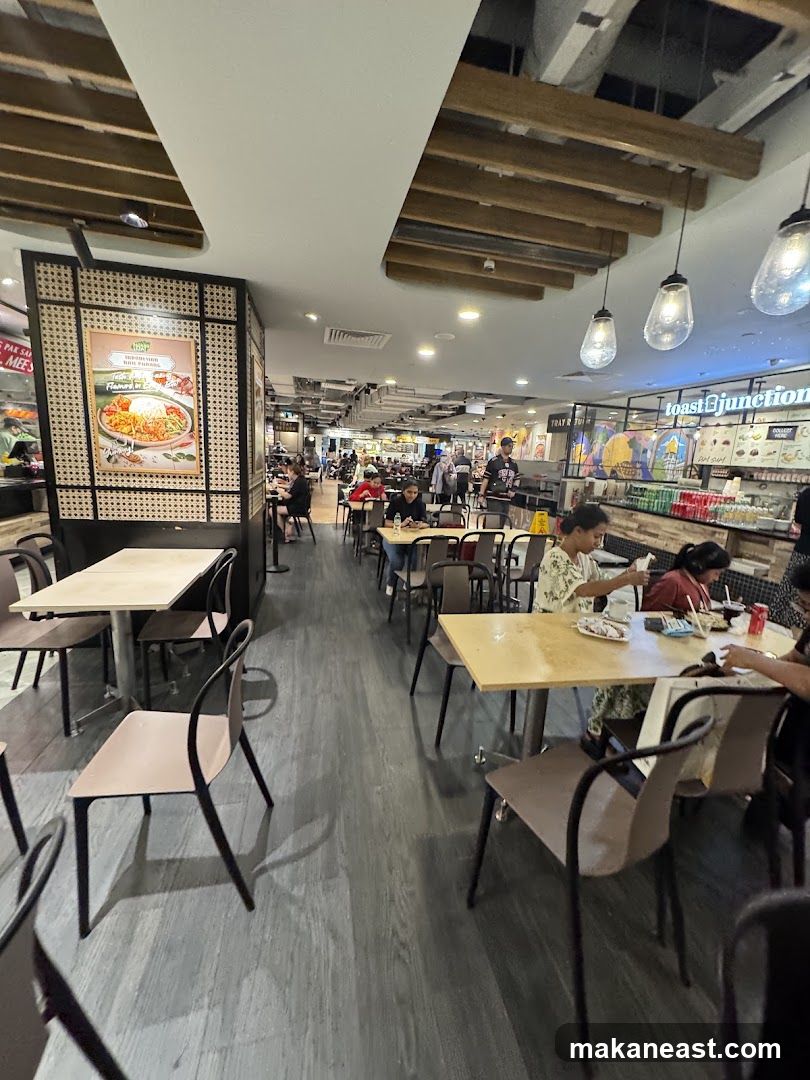 Food court interior