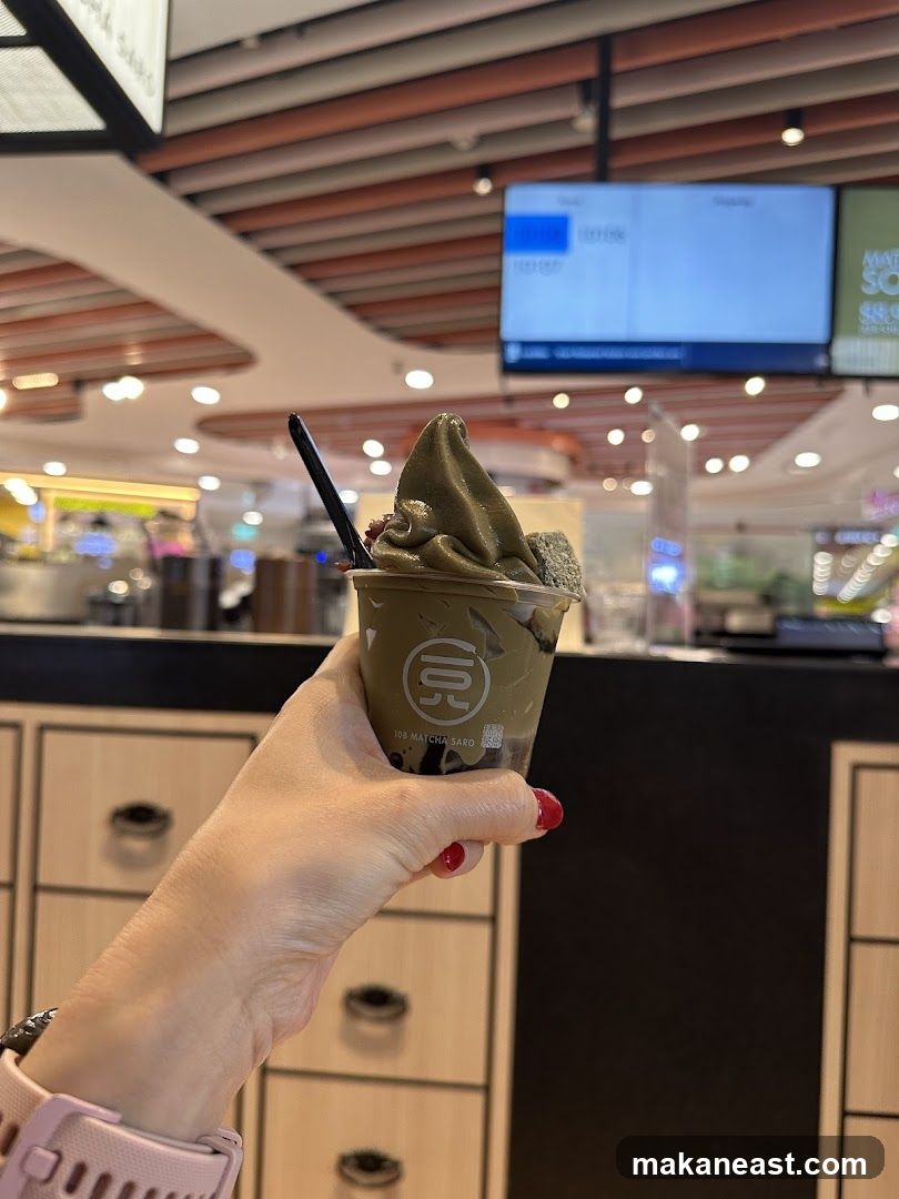 Matcha Soft Serve