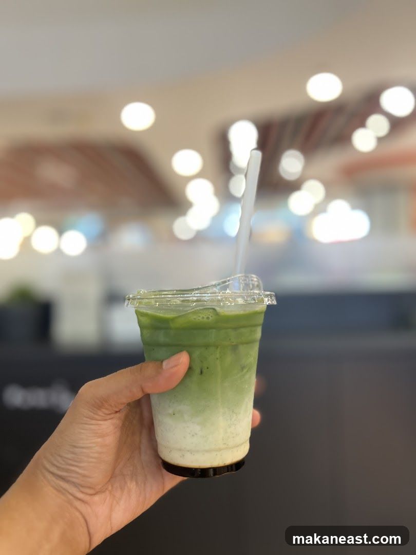 Iced Matcha Latte