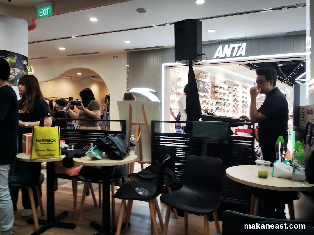 People at a retail store event